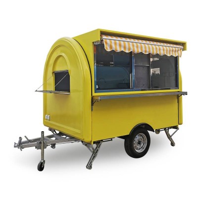 Custom Closed Concession Trailer,Hot Dogs Cold Drink Fashion Truck Coffee Shop Mobile Cart