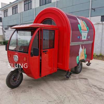 Silang new outdoor and home usa three wheels trailer/ mobile customized electric camping concession truck